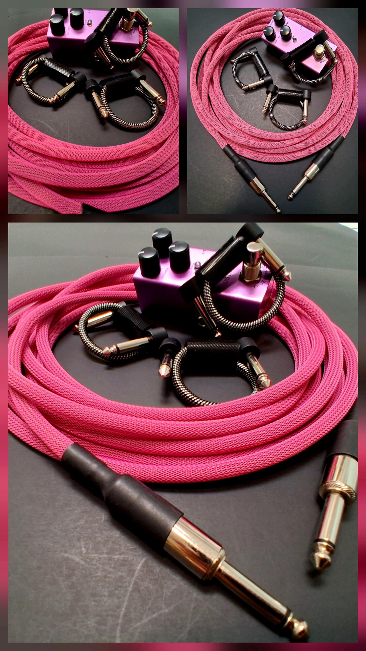 Gift Pack - US Dream (thick distortion) Pedal includes GP/ST 10 ft cable (color of your choice)