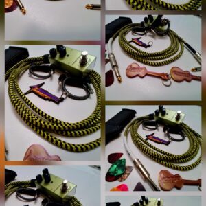Gift Pack - Vintage Overdrive Pedal includes GP/ST 10 ft cable (color of your choice)